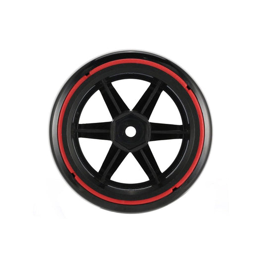 Suitable for Drifting 1 10 RC Drift Cars 4PCS Hard Plastic Rim Tyre Tire Wheel