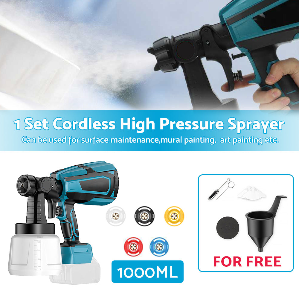 {{ Cordless High Pressure Spray Gun Airless Paint Sprayer For Makita Battery }} - Buy Car Parts Online at {{ Kaka Auto Parts }}.
