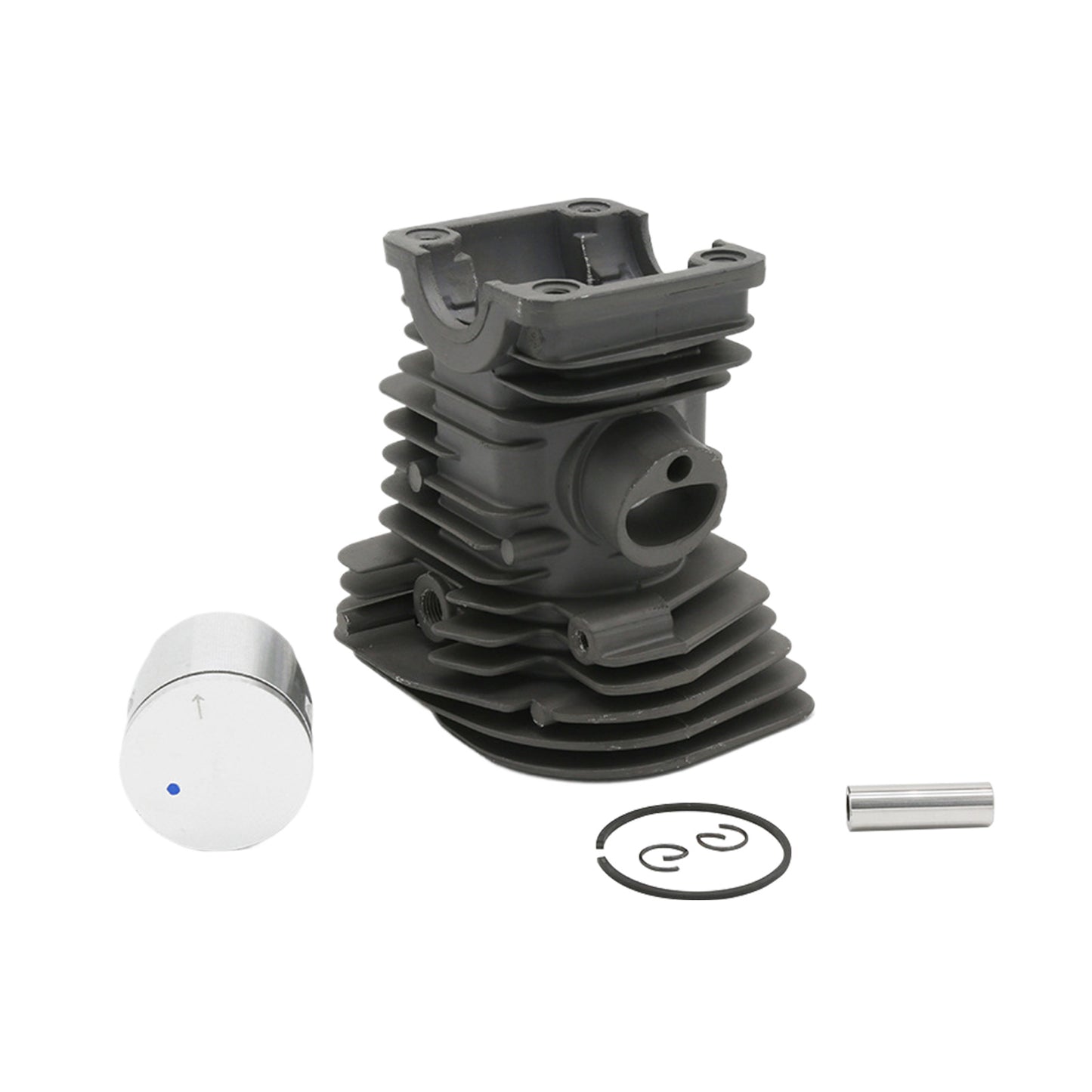 42mm Cylinder Head and Piston Pin Ring Kit Suitable for Husqvarna 345 340 Chainsaw