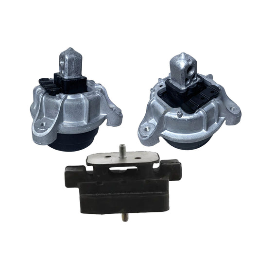 Front & Rear Engine Mount Kit Suitable for BMW 520D F10 F11 GT F07 2.0L Diesel