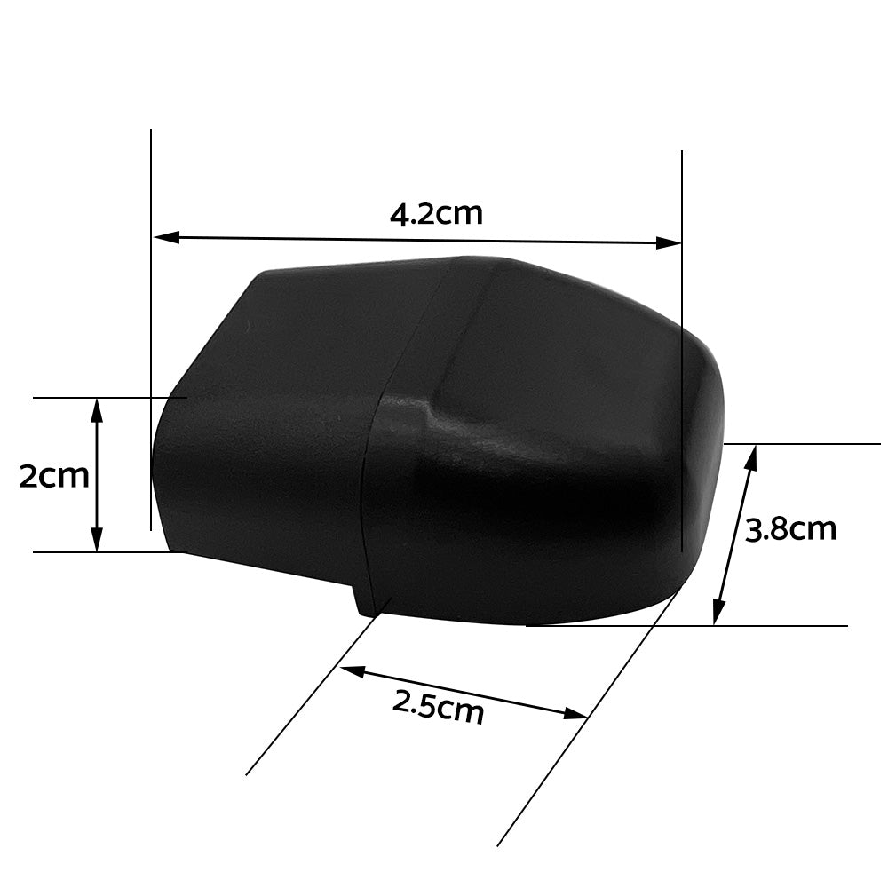 {{ 2 Pair Sonic Animal Repeller Shoo Whistle Deer Kangaroo 4WD Car Black }} - Buy Car Parts Online at {{ Kaka Auto Parts }}.