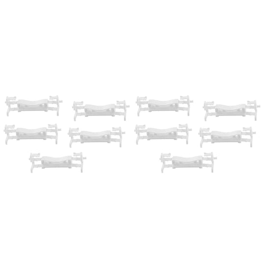 10x Roof Moulding Drip Rail Clips Suitable for Mitsubishi Triton L200 2005-2014