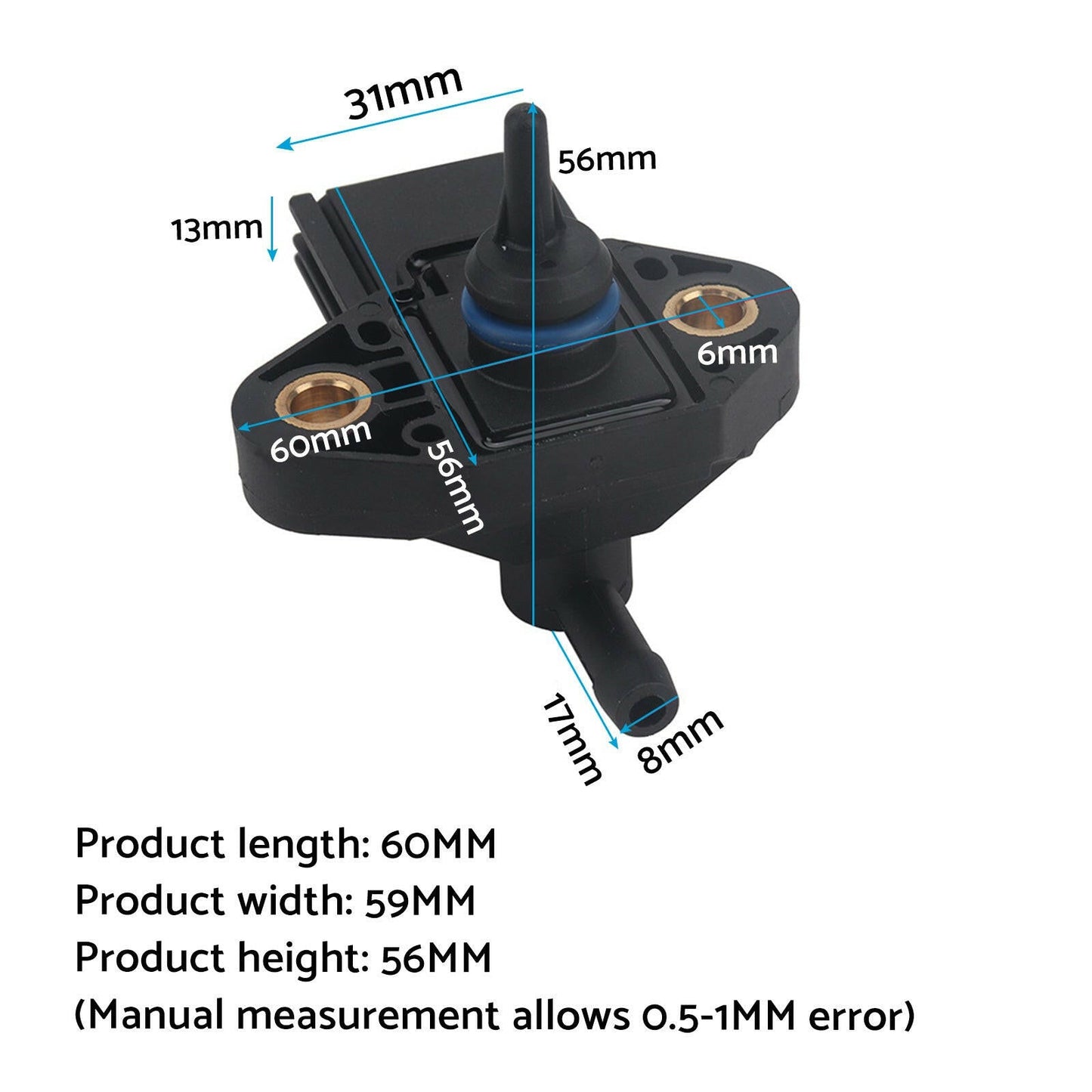 Fuel Injection Pressure Sensor Suitable For Ford F150 / Mercury Mariner 0261230094