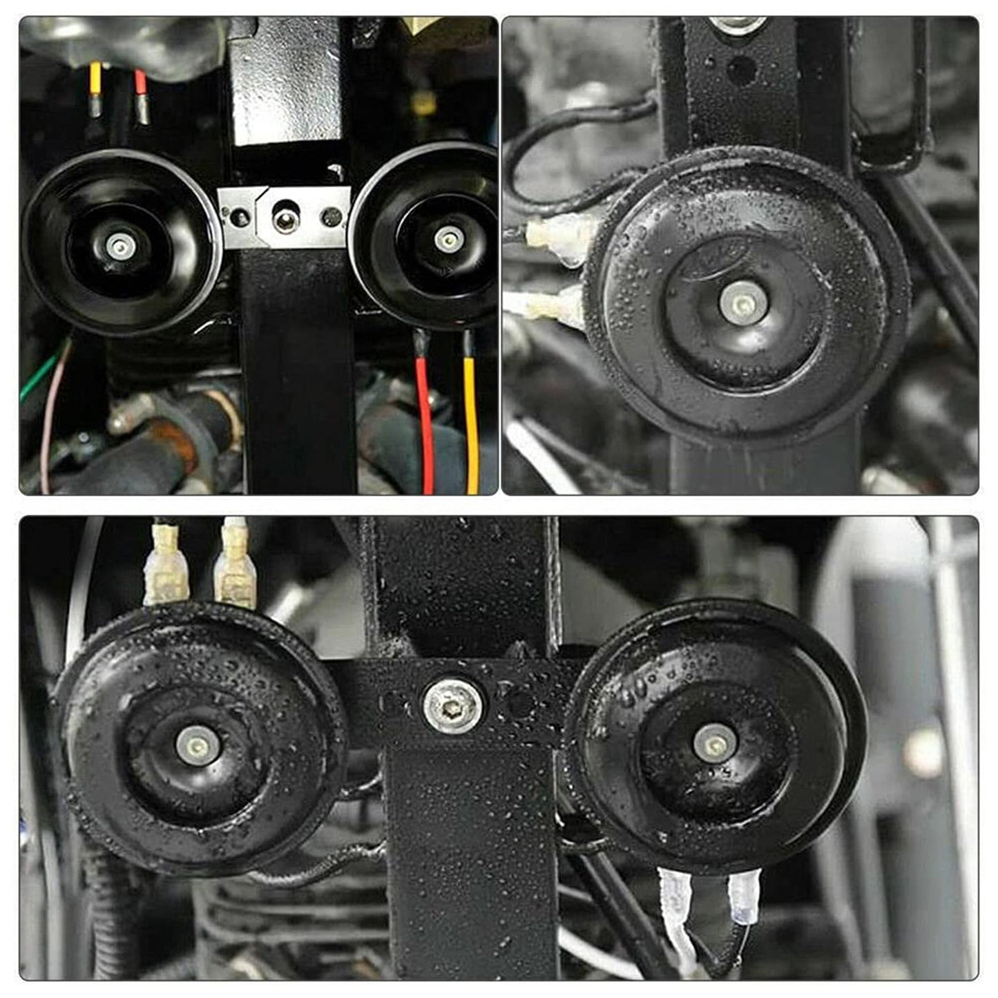 6V Universal Motorcycle Horn Suitable For Suzuki Gokart Buggy Scooter Yamaha