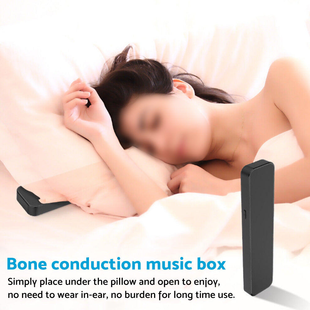 Under Pillow Bluetooth 5.0 Rechargeable Speaker Bone Conduction Soundbar Suitable For Sleep Audio