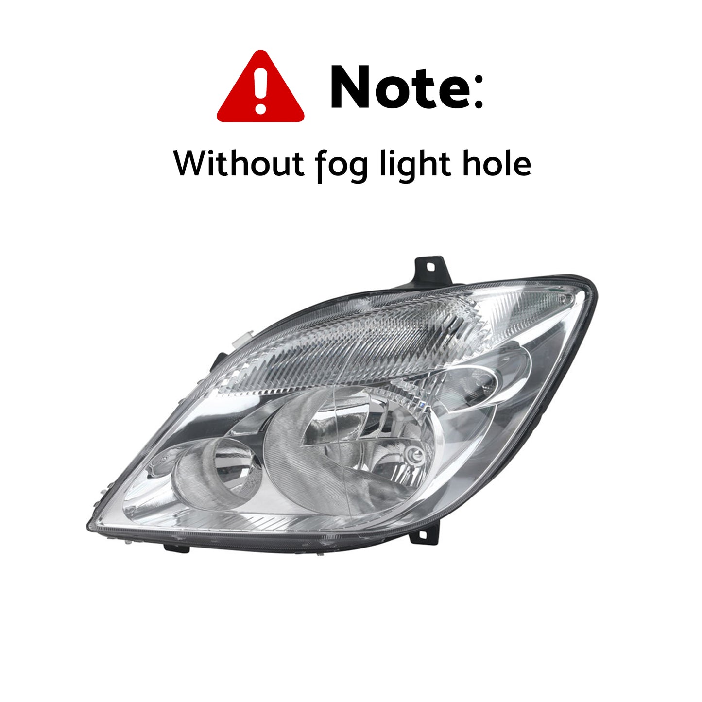 {{ LH+RH Headlights 9-Pin No Fog Suitable for Mercedes-Benz Sprinter 2006–2013 }} - Buy Car Parts Online at {{ Kaka Auto Parts }}.