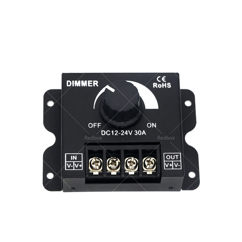 {{ 12V-24V Metal LED Switch Dimmer Controller Manual Operation for Strip Light }} - Buy Car Parts Online at {{ Kaka Auto Parts }}.
