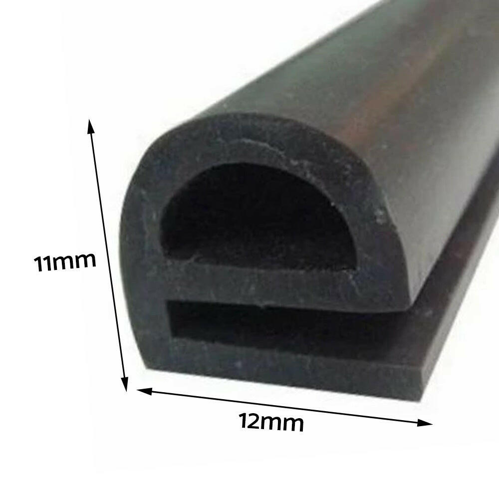 5m Fridge Seals Rubber Door Gasket Coolroom Door Seal Heavy Duty D-Shape