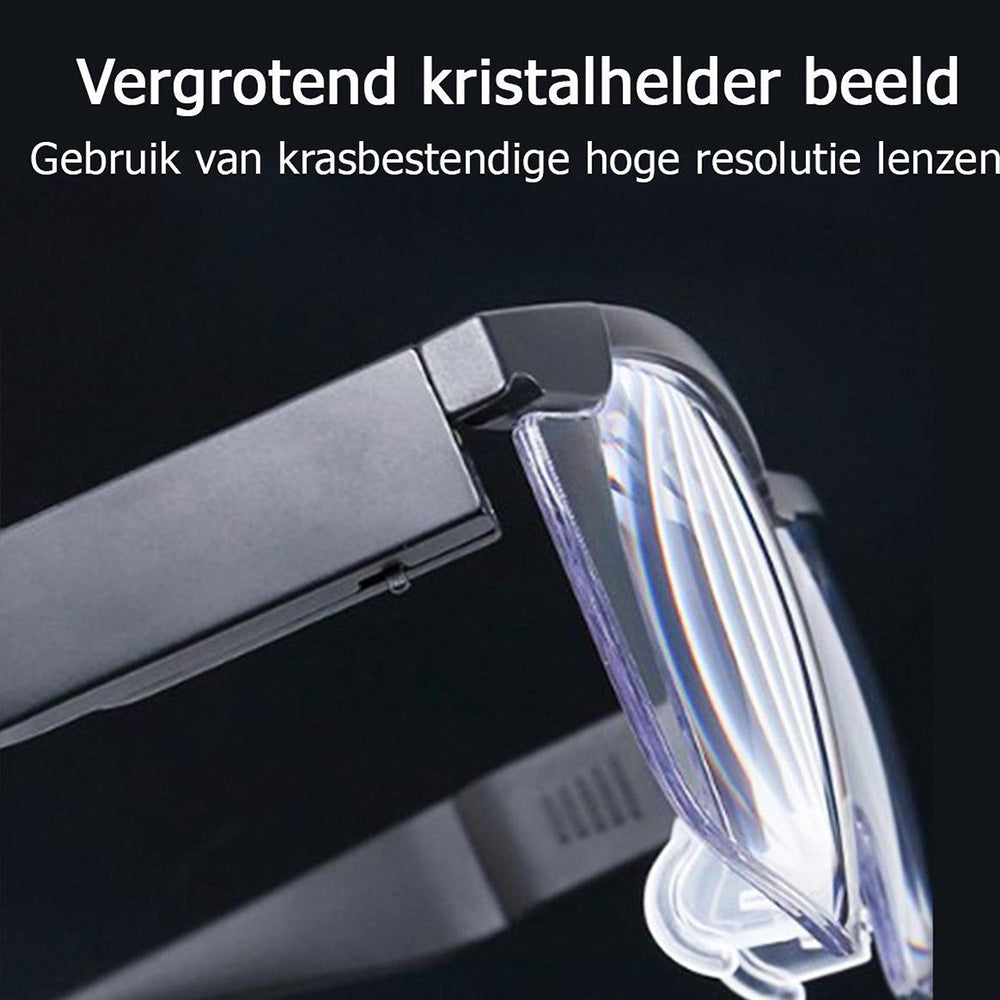 {{ Unisex Magnifying Glasses Loupes 180percent HD Vision Magnifier With LED Lighting Lamp }} - Buy Car Parts Online at {{ Kaka Auto Parts }}.