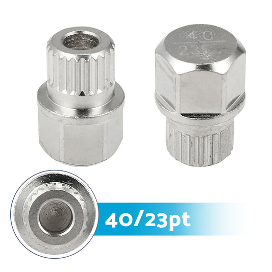 40/23PT Hollow Anti-Theft Wheel Lock Lug Nut Screw Removal Key Suitable For BMW