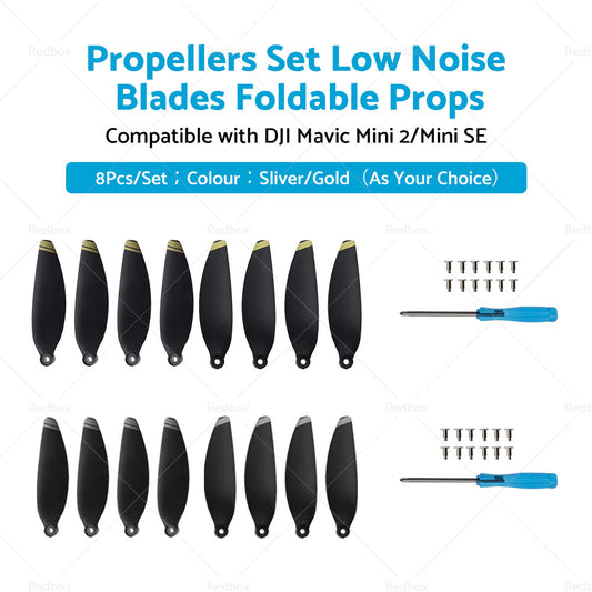 Foldable Low-Noise Propeller Blades Suitable For DJI Mavic Mini 2 / Mini SE