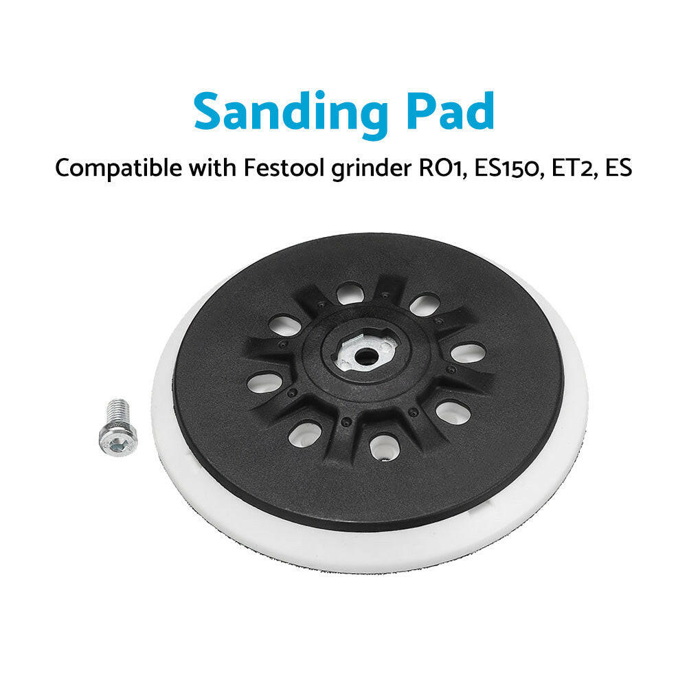 6 Inch 17 Holes Backing Pad Sanding Suitable For Festool Grinder RO1 ES150 ET2