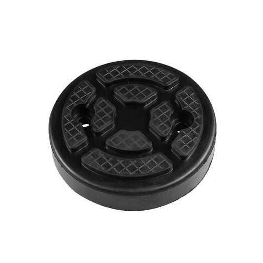 5x Universal Round Rubber Arm Lift Pads Suitable For Car Truck Auto Hoist Black