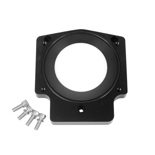 102mm Manifold Throttle Body Spacer Adapter Suitable For GM LS1 LS2 LS6 Engines Black