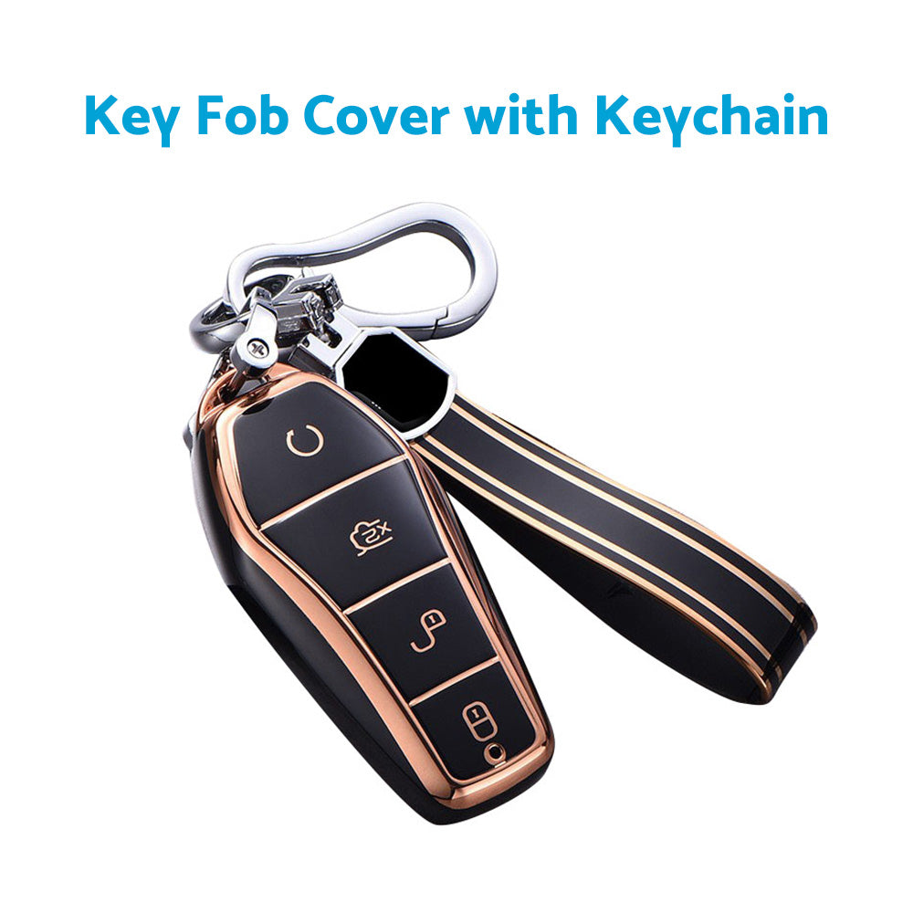 {{ Remote Key Fob Cover Protector Car Key Case Suitable For BYD Atto 3 Accessories Durable }} - Buy Car Parts Online at {{ Kaka Auto Parts }}.