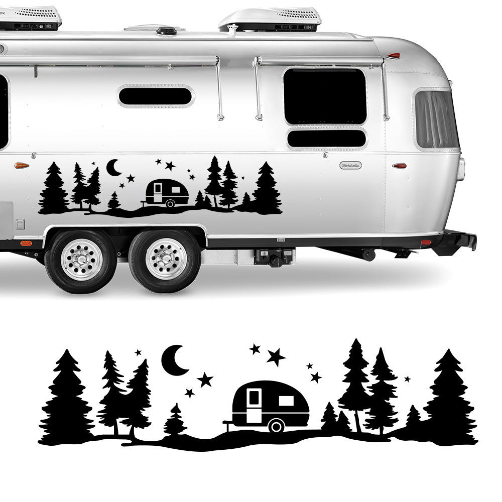 Mountains Adventure Vinyl Decal Sticker Suitable For Camper Van, Motorhome & Caravan