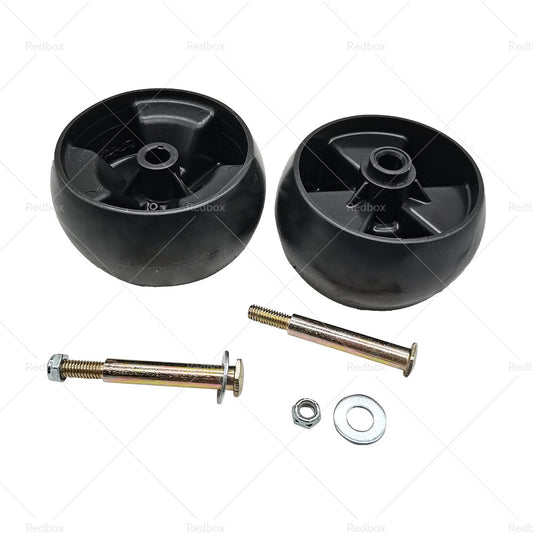 2x 5 inch Universal Deck Wheels for Murray Rover Ride on Mowers 425620x92A 42581x50D