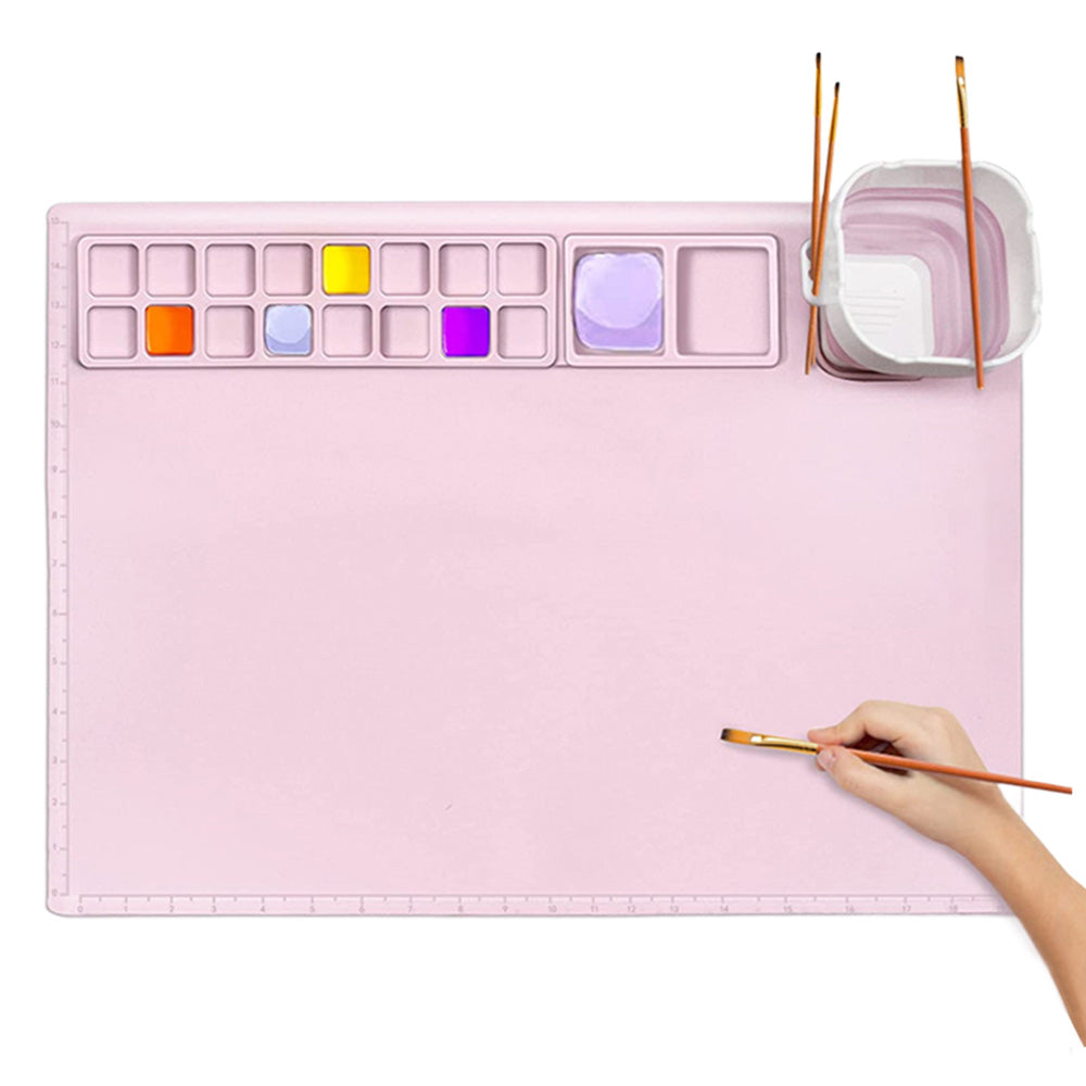 Silicone Art Mat Non-Stick Suitable For Resin Casting Crafts Painting Clay and Play
