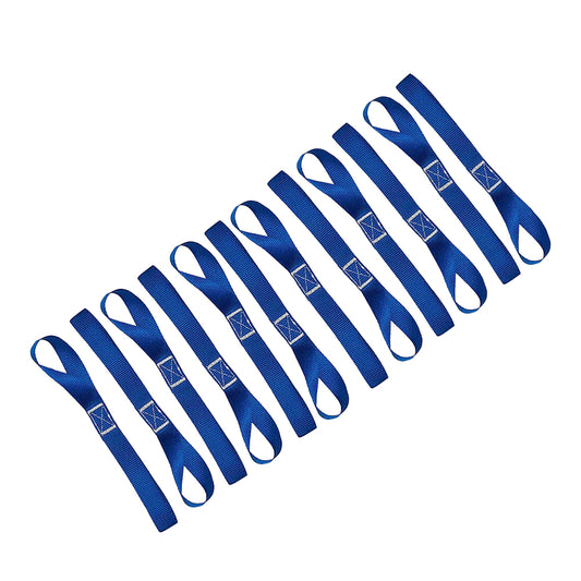 12x Soft Loop Tie Down Lashing Straps Heavy Duty Suitable For Motorcycle & Dirt Bike