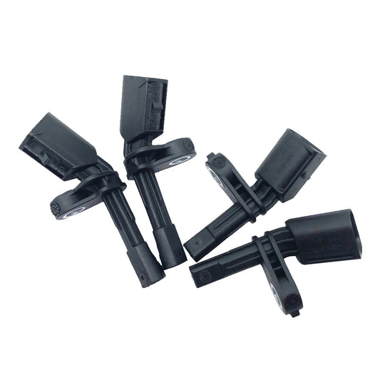 4x Front & Rear ABS Wheel Speed Sensors Suitable For VW Golf 5/6 2004-2013 / Jetta 5/6 2005-2011 / Passat B6 B7 2005-2015 / Tiguan 5N 2007-2016