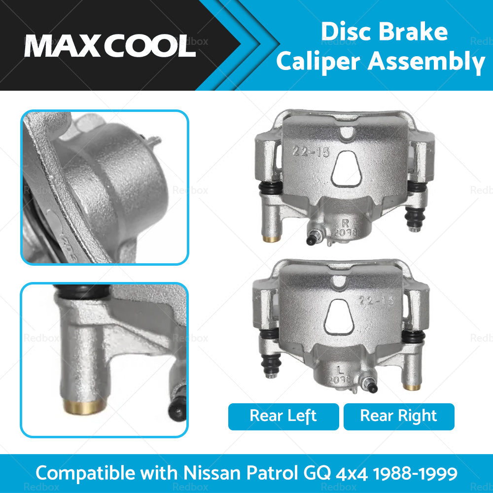 {{ LH RH Rear Disc Brake Caliper Assembly Suitable For Nissan Patrol GQ 4x4 88-99 }} - Buy Car Parts Online at {{ Kaka Auto Parts }}.
