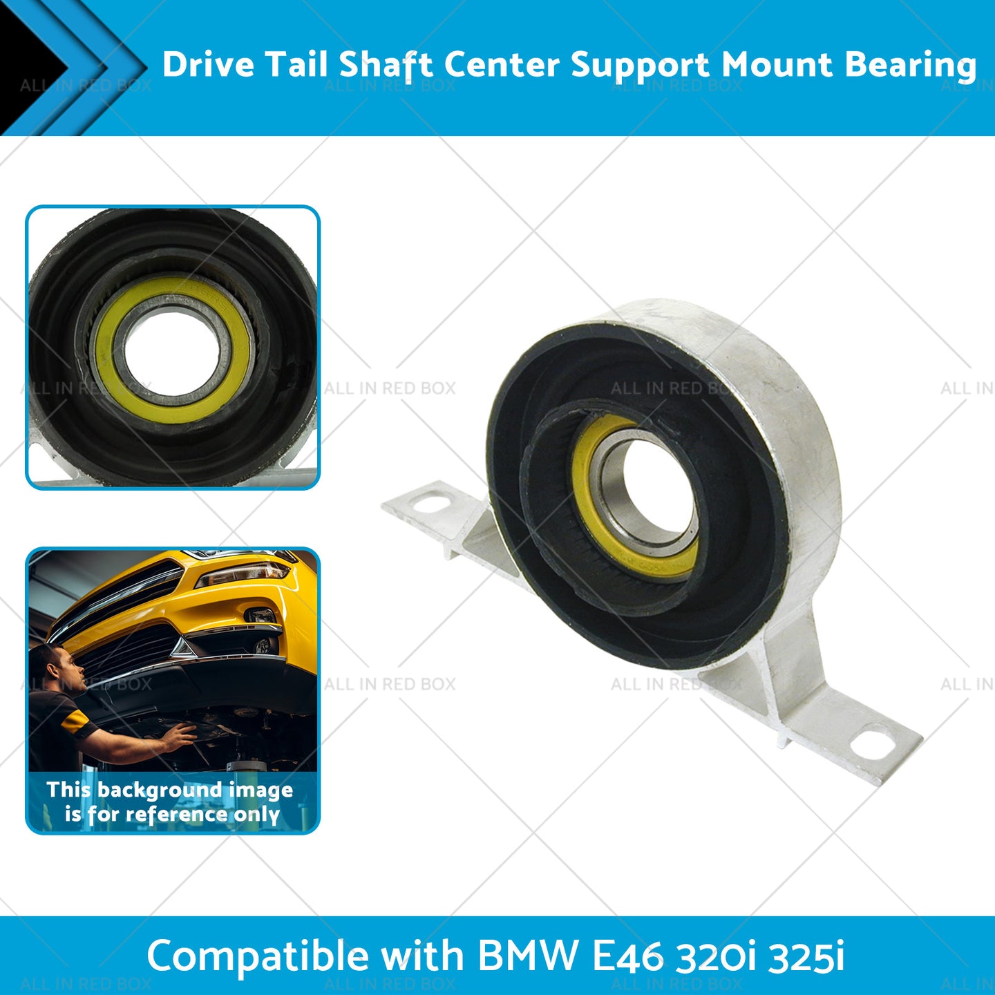 {{ Drive Tail Shaft Center Support Mount Bearing Suitable for BMW E46 325i 320i }} - Buy Car Parts Online at {{ Kaka Auto Parts }}.
