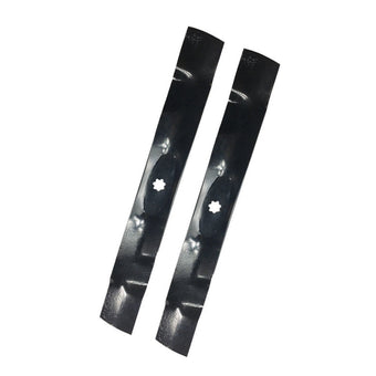 compare product AM141033 GX22151 2x 42 inch  Mulching Blades Suitable for John Deere LA115 LA120 D100