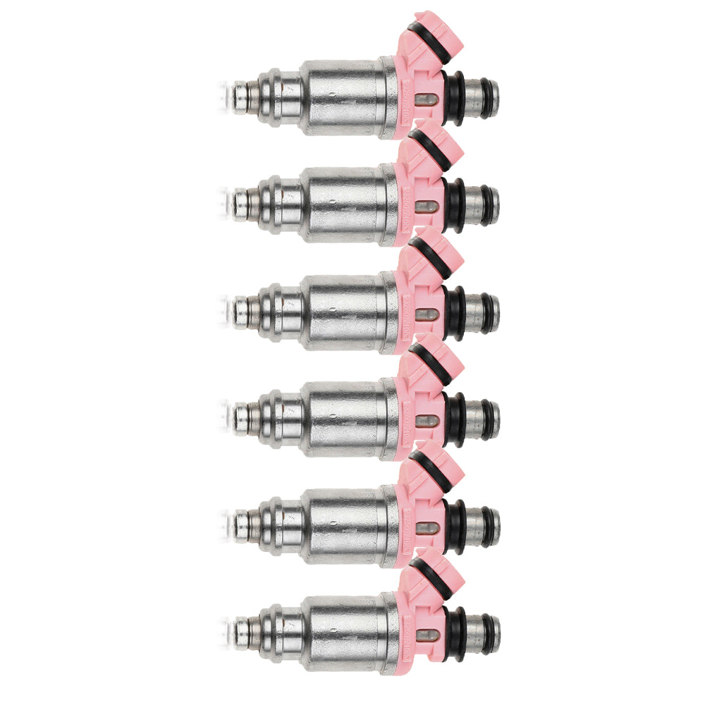 Fuel Injector 6x Suitable For Toyota LandCruiser 1FZ-FE FZJ70/FZJ75/FZJ80 Series