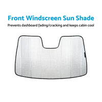 1x Front Windscreen Sun Shade Suitable For Ford Everest  P703/U704 3rd Gen 22- Front