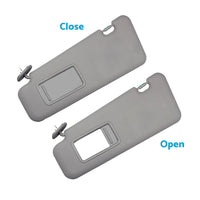 Left & Right Sun Visors Suitable For Toyota Kluger/Highlander 2008-2013 With Light