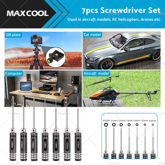 compare product Hex Nut Screwdriver Set Repair Tool Kit for RC Traxxas Car Helicopter Boat Drone