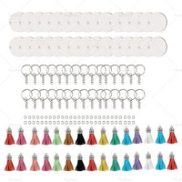 {{ Bulk Keychains Ornament Set 150PCS Sublimation Blank Keychain for Crafts Jewelry }} - Buy Car Parts Online at {{ Kaka Auto Parts }}.