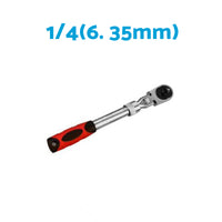 Ratchet Wrench Socket Set 3x 1/4", 3/8", 1/2" Drive Handle 72-Tooth Quick Release