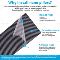 {{ 6x Carbon Fiber Pillar Post Cover Trims Suitable for Infiniti G35 02-13 }} - Buy Car Parts Online at {{ Kaka Auto Parts }}.