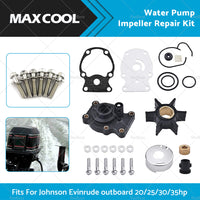 {{ Water Pump Impeller Kit For 20hp 25hp 30hp 35hp Johnson Evinrude outboard 393630 }} - Buy Car Parts Online at {{ Kaka Auto Parts }}.
