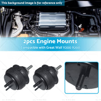 {{ 2x Engine Mount Suitable for Great Wall V200 X200 2. 0L GW4D20 Diesel Auto or Manual }} - Buy Car Parts Online at {{ Kaka Auto Parts }}.