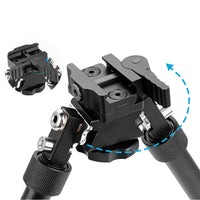 {{ 360掳 Swivel QD Tactical 6. 5 to9  Rail Pistol Hunting Shooting Rifle Bipod Mount }} - Buy Car Parts Online at {{ Kaka Auto Parts }}.