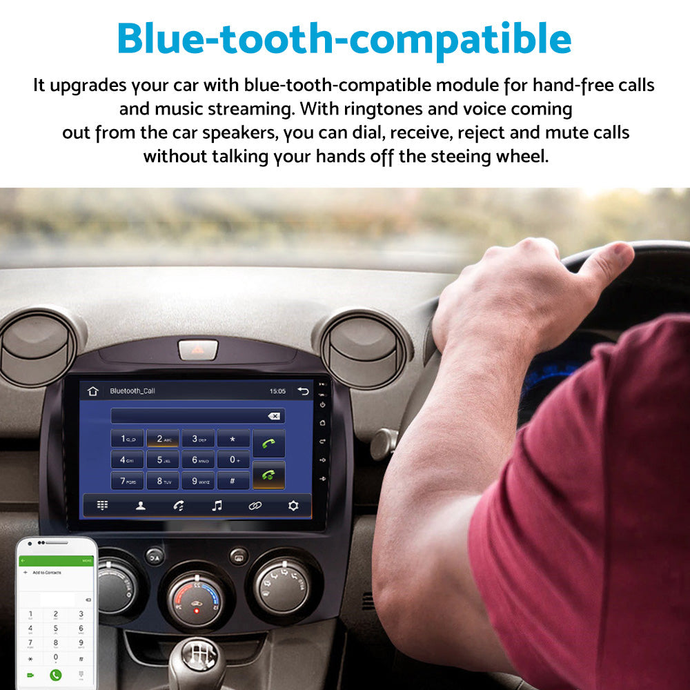 16GB 9inch Android 11 Apple Carplay Stereo GPS Head Unit Suitable For Honda Jazz GD