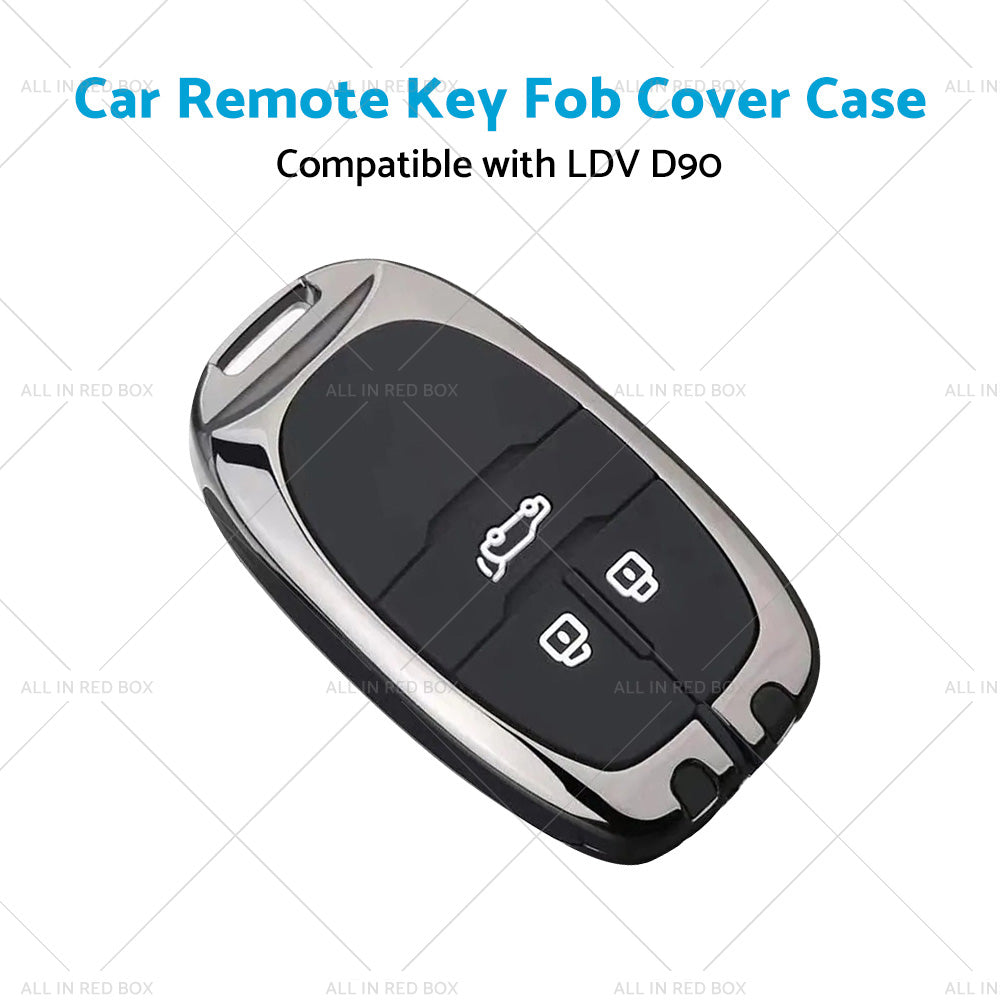 {{ Zinc Alloy Remote Key Fob Case Cover Shell Suitable For LDV D90 3buttons Key Fob }} - Buy Car Parts Online at {{ Kaka Auto Parts }}.