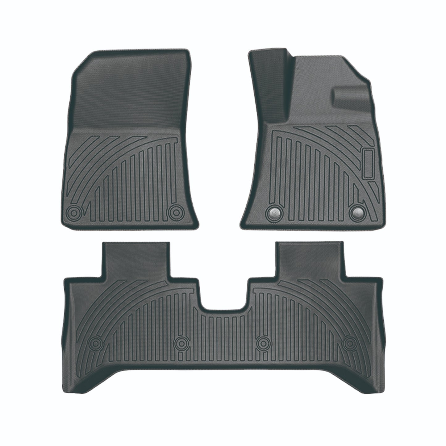 TPE 3D Moulded Floor Mats Suitable For BYD Shark 6 2024+ All-Weather Liners