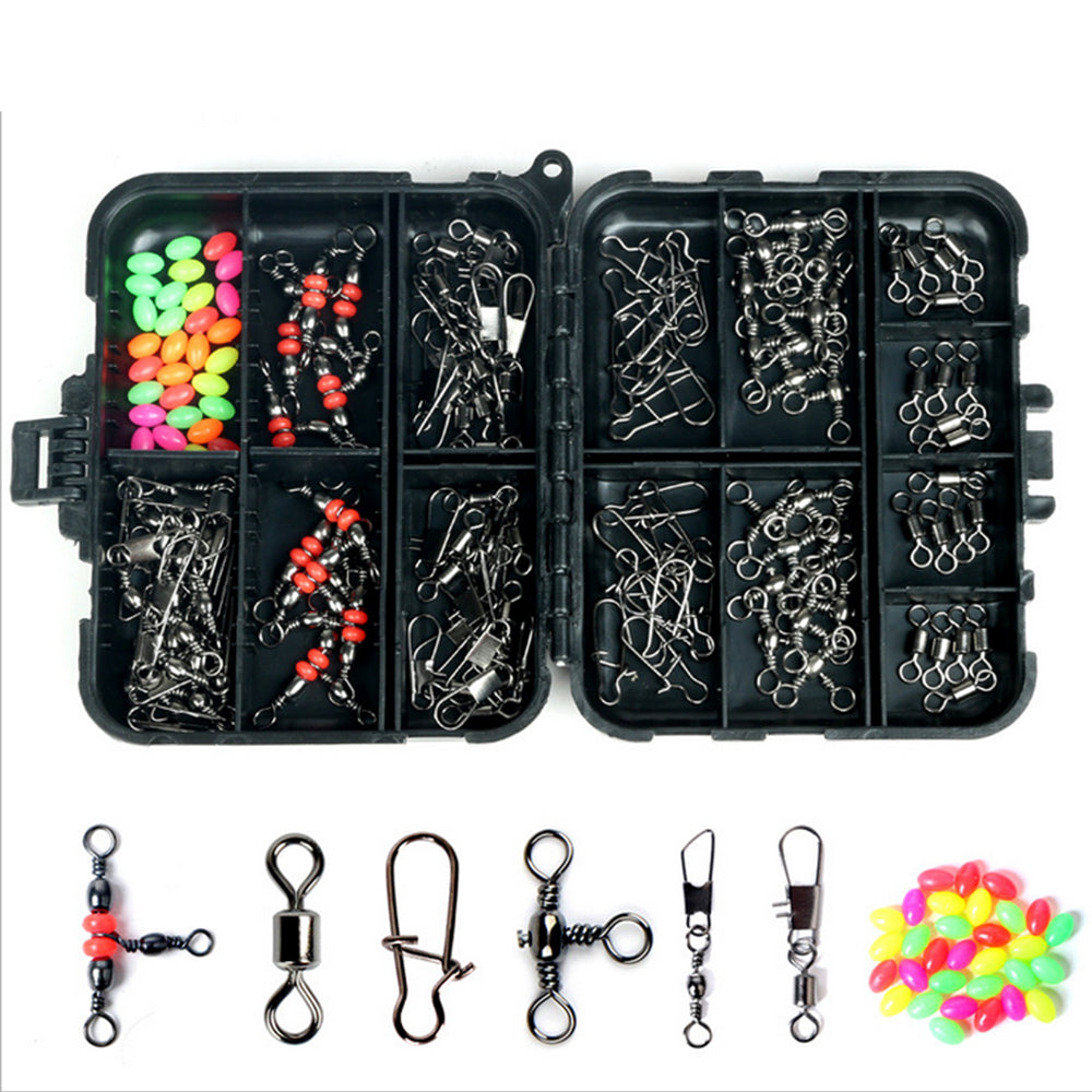 {{ 177Pcs Pro Fishing Accessories Kit w or  Tackle Box For Outdoor Swivels Hook Beads }} - Buy Car Parts Online at {{ Kaka Auto Parts }}.