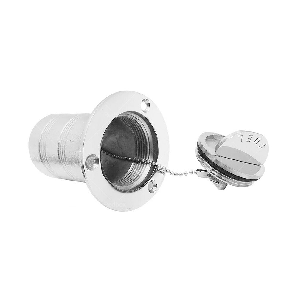 {{ 1. 5 inch  Fuel Deck Fill Keyless Polished Fuel Filler Stainless Steel For Marine Boat }} - Buy Car Parts Online at {{ Kaka Auto Parts }}.
