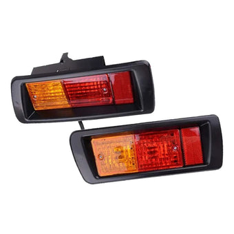 compare product 2x Rear Bumper Reflector Lamps Suitable For Toyota Land Cruiser Prado J90 / J95 LR