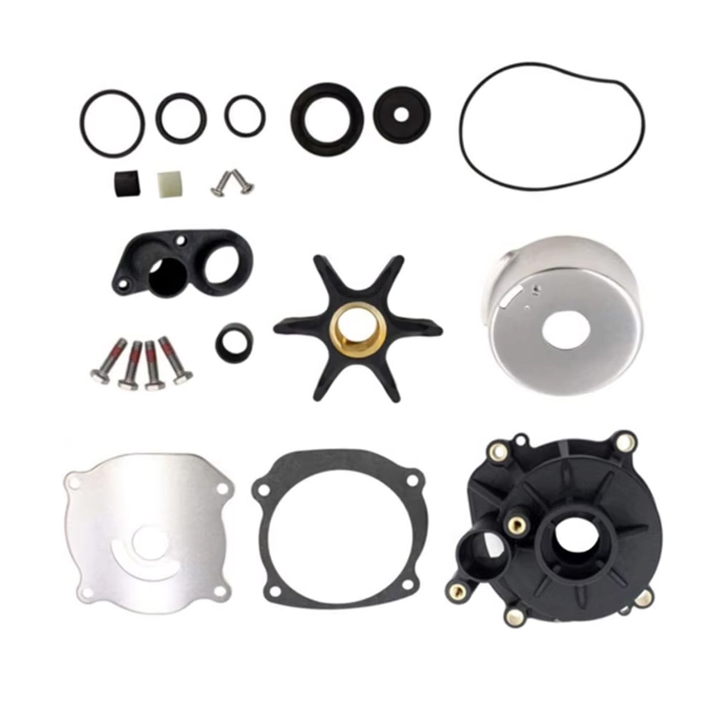 {{ Water Pump Impeller Kit Suitable for Johnson Evinrude  3-300 HP 390768 392750 }} - Buy Car Parts Online at {{ Kaka Auto Parts }}.
