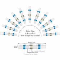 {{ Solder Seal Sleeve Heat Shrink Butt Wire Connectors Terminals Waterproof }} - Buy Car Parts Online at {{ Kaka Auto Parts }}.