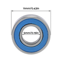{{ 5x11x4mm Bearings For RC Tamiya 1150 HPI MR115-2RS Savage Traxxas Axial Losi }} - Buy Car Parts Online at {{ Kaka Auto Parts }}.
