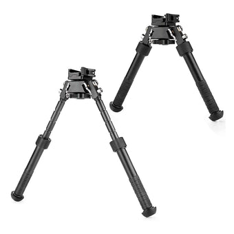 compare product 360 Angle Swivel QD Tactical 6. 5 to9  Rail Pistol Hunting Shooting Rifle Bipod Mount