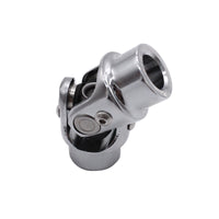 Universal Single Steering Shaft U-Joint Stainless Steel 3x3 or 4x4 inch Round