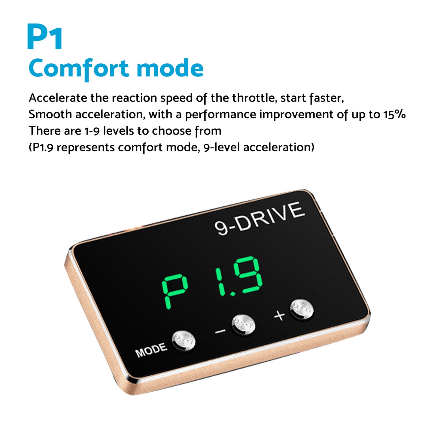 Black EVC WindBooster Throttle Controller Suitable For Toyota Hilux N80 2015-2021