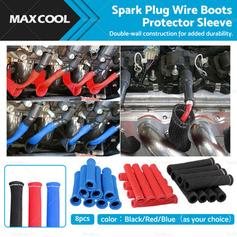 compare product Spark Plug Wire Heat Shield Sleeve Protector Boots Suitable For LS1 / LS2